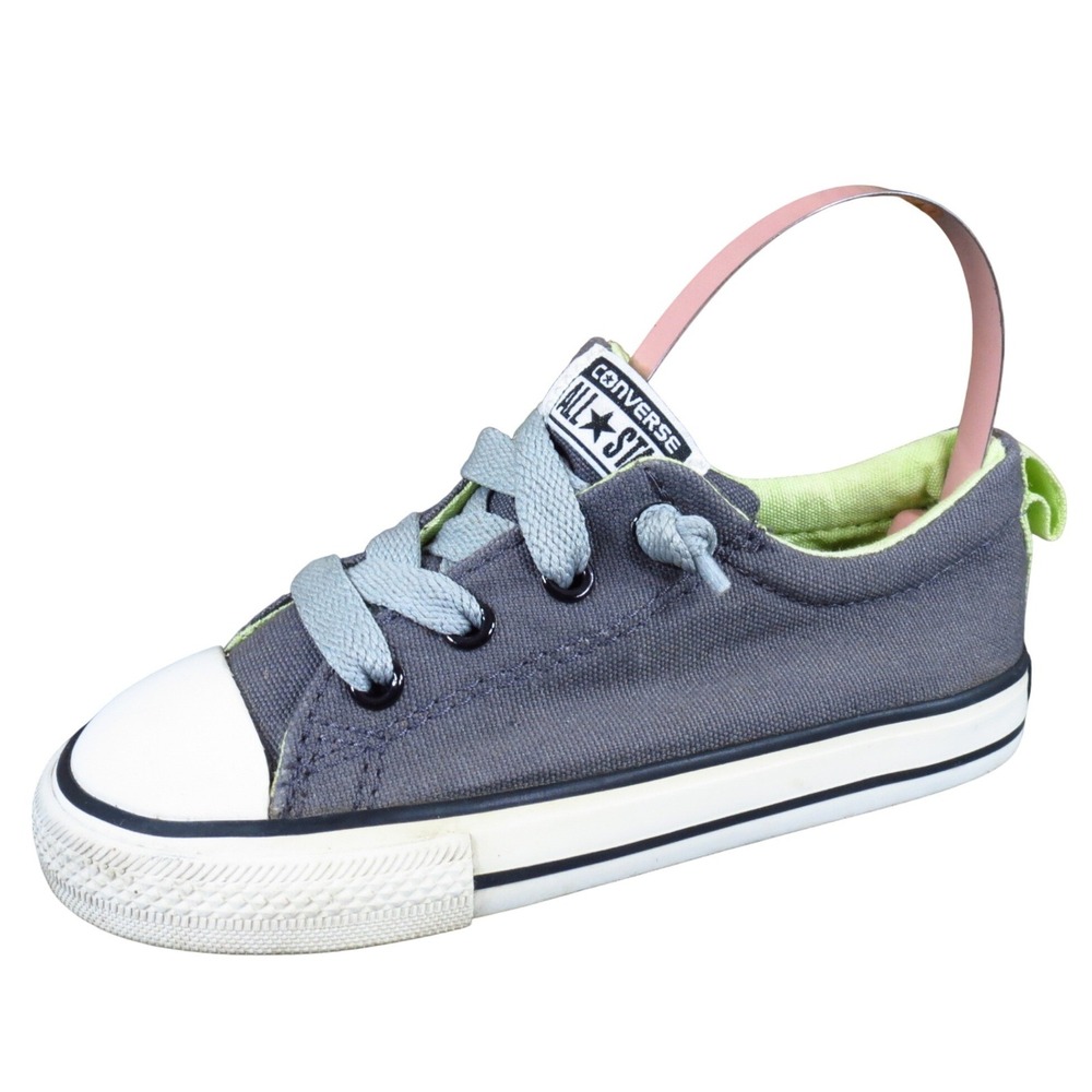 Converse Chuck Taylor All Star Street Toddler Boys Casual Shoe Sz 9C Gray Canvas